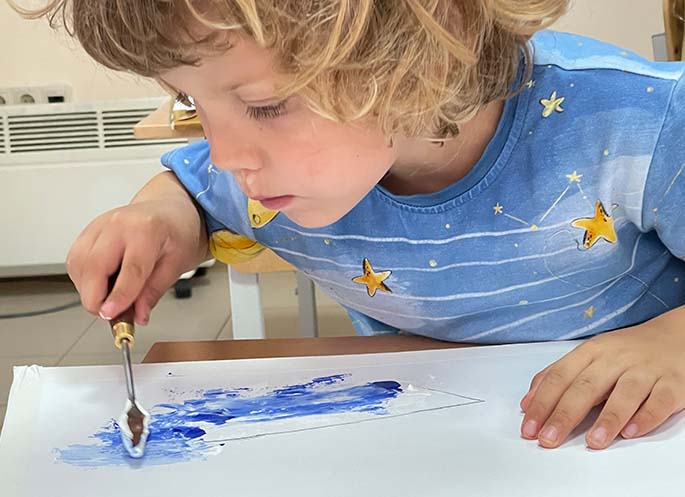 25 идей как рисовать с малышами