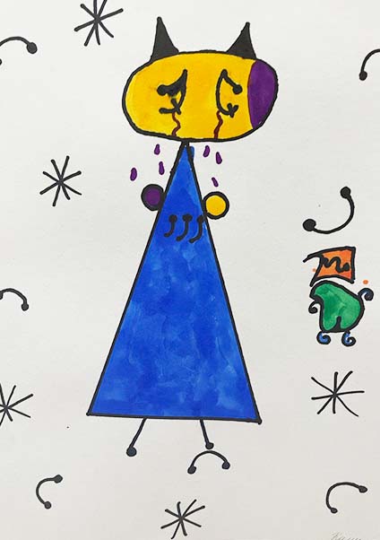 Уроки по мотивам Жоана Миро. Символизм и сюрреализм для детей и взрослых