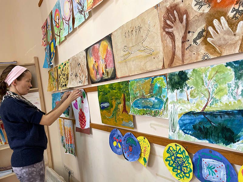 Искусство первобытного мира. Урок рисования для детей