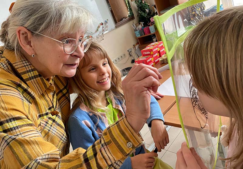 Как провести праздник на уроке рисования. Монотипия. Портреты