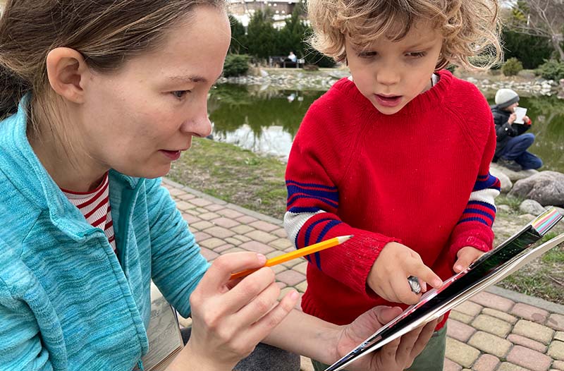 25 идей как рисовать с малышами